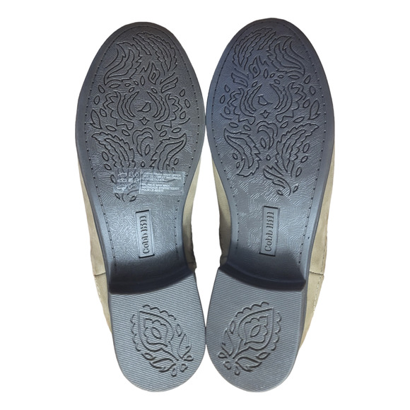 NIB COBB HILL C18847 Womens Tan Suede Ankle Boot 7 Crosbie Eva Gore Chelsea - Picture 4 of 10